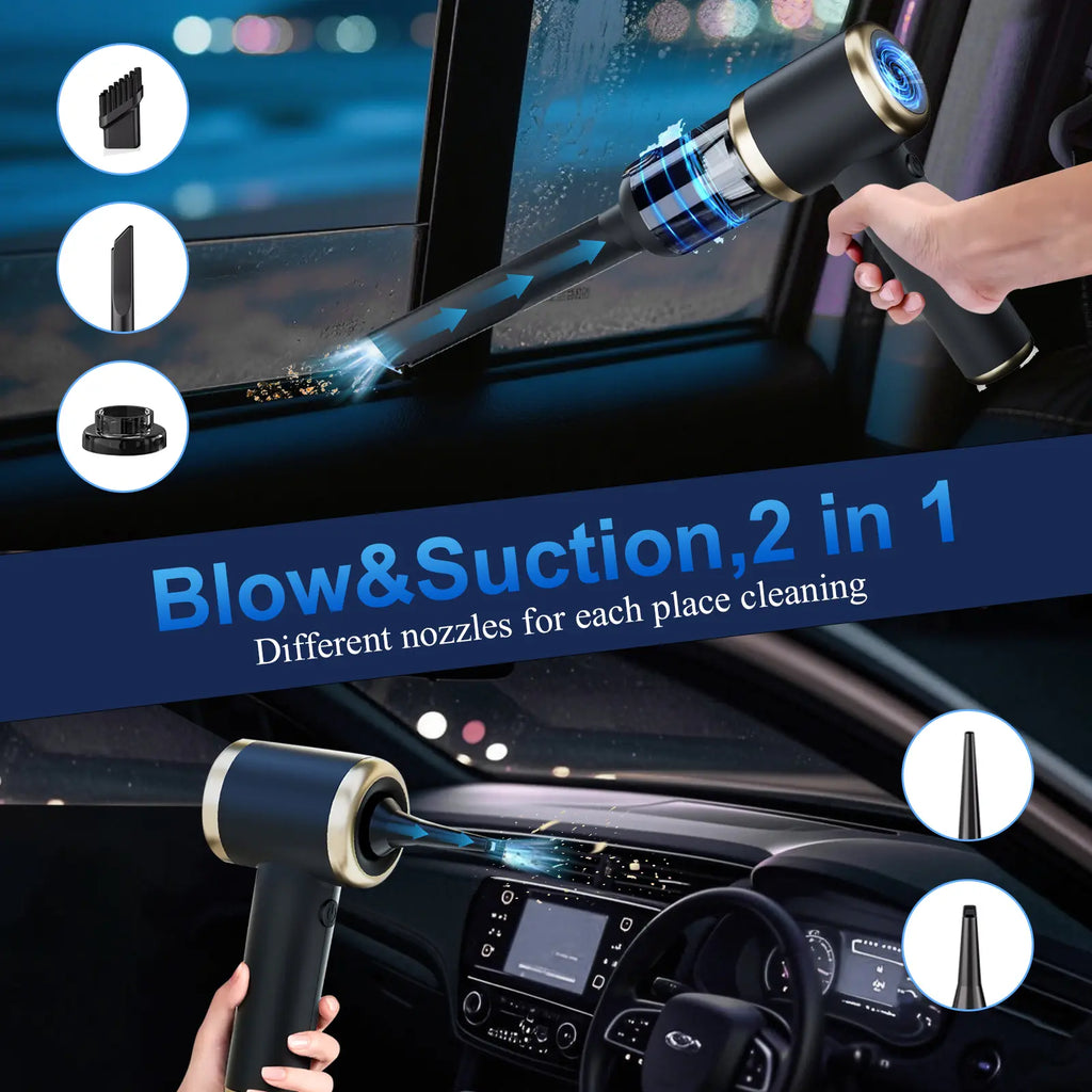 Powerful Handheld Wireless Vacuum Cleaner 5500Pa,With Strong Suction for Home | Car | Desktopcleaning, Car Detailing Accessories, Cleaningsupplies