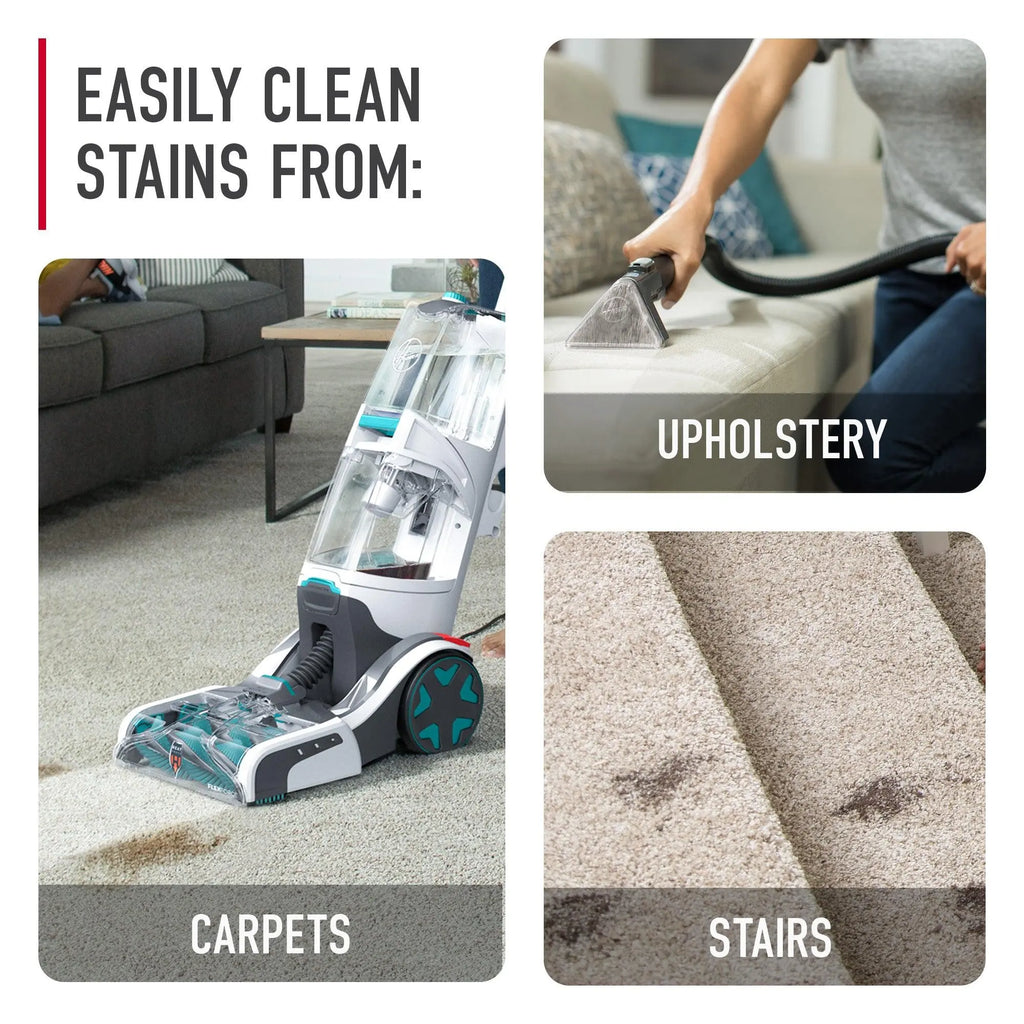 Hoover Smartwash+ Automatic Carpet Cleaner with Flexforce Powerbrushes and Auto Mix