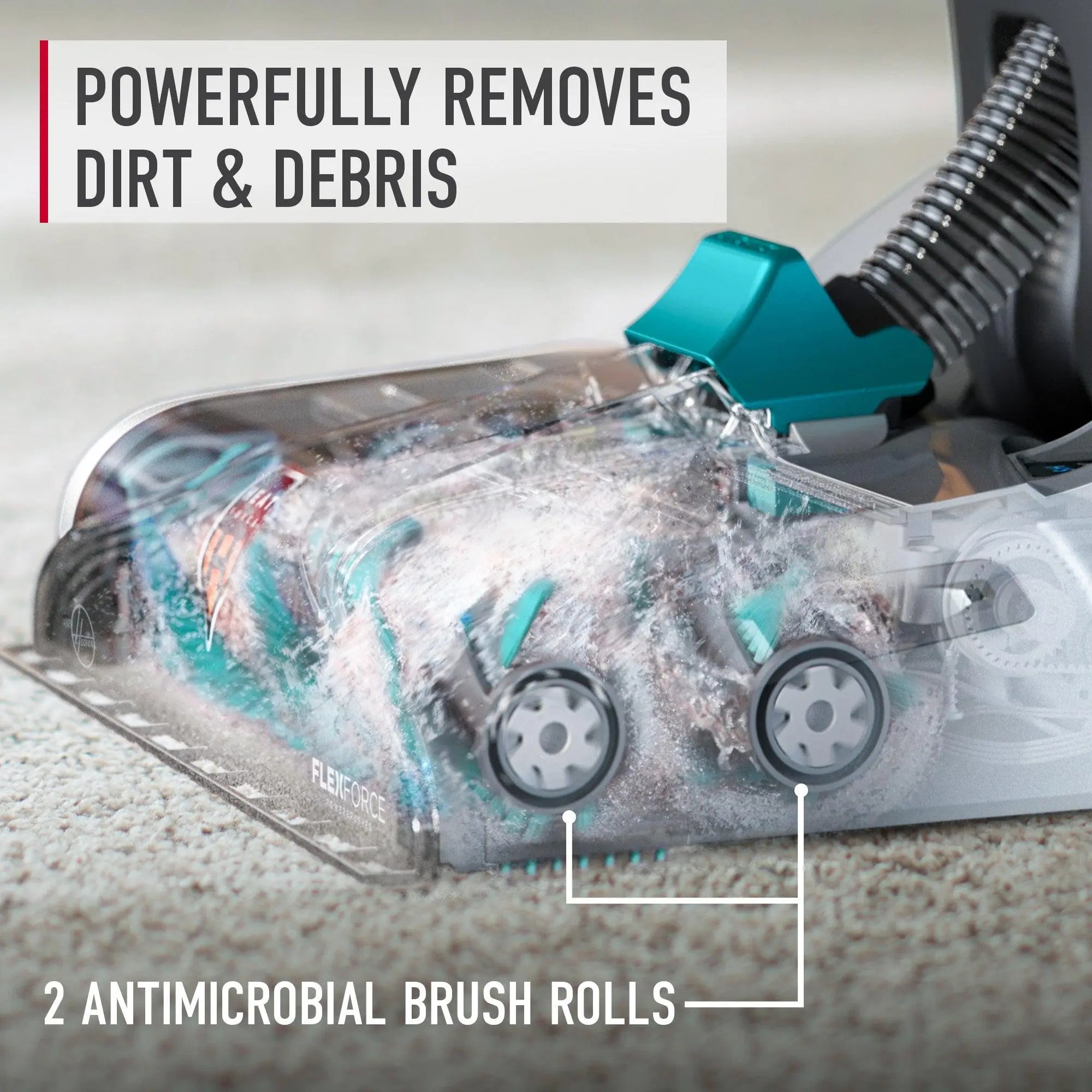 Hoover Smartwash+ Automatic Carpet Cleaner with Flexforce Powerbrushes and Auto Mix