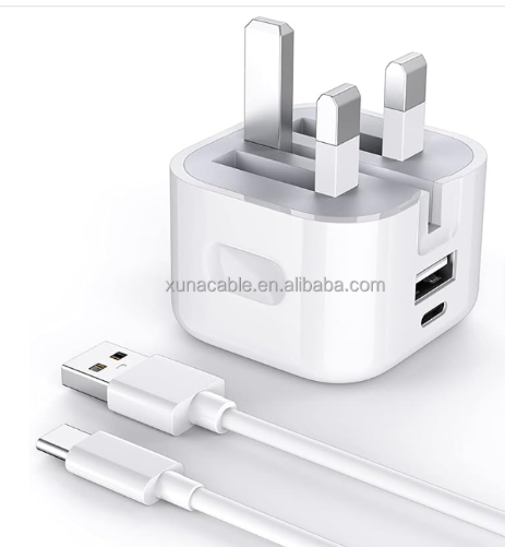 PrimeCharge™ 20W Foldable Fast Charger for iPhone & Samsung ⭐