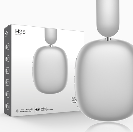 PrimeSound™ H35 Max Noise Cancelling Wireless Headphones
