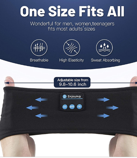 PrimeSleep™ Bluetooth Sleep Headband