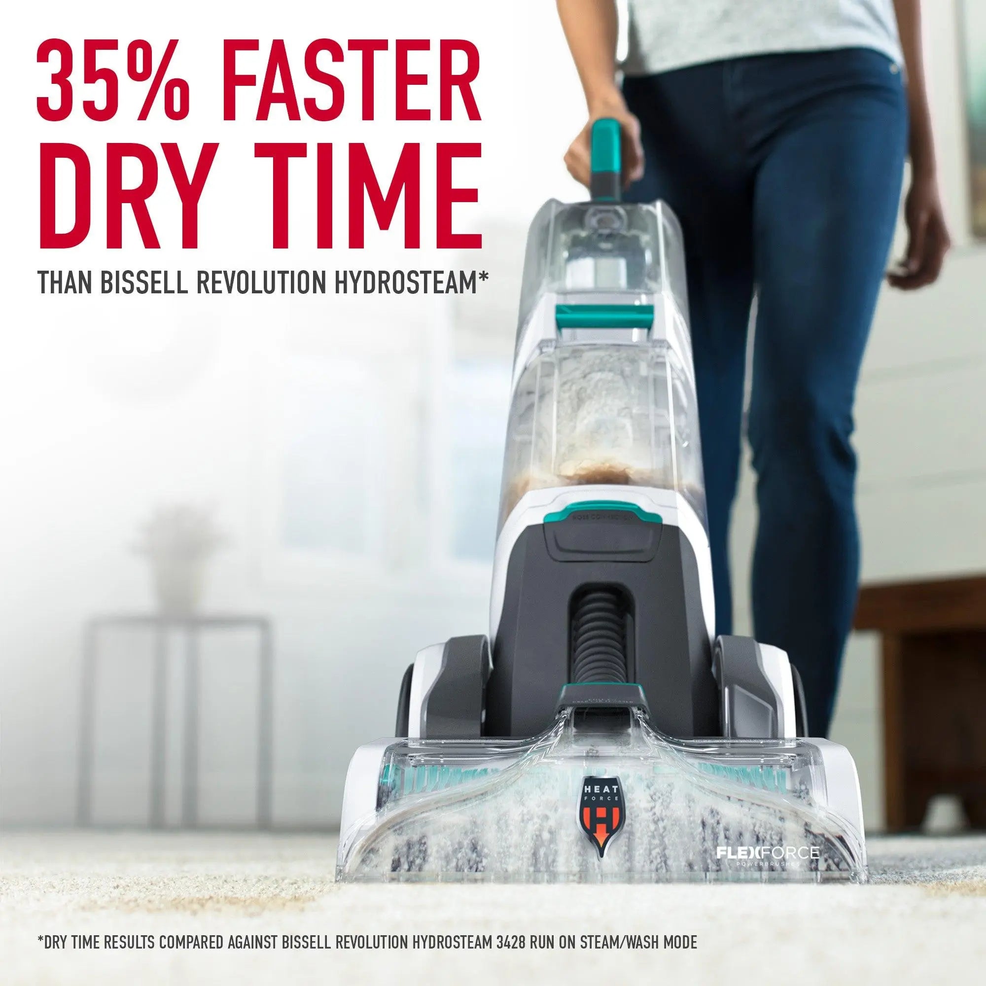 Hoover Smartwash+ Automatic Carpet Cleaner with Flexforce Powerbrushes and Auto Mix