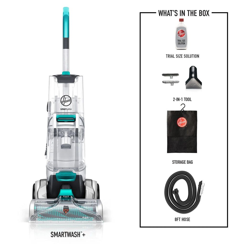Hoover Smartwash+ Automatic Carpet Cleaner with Flexforce Powerbrushes and Auto Mix